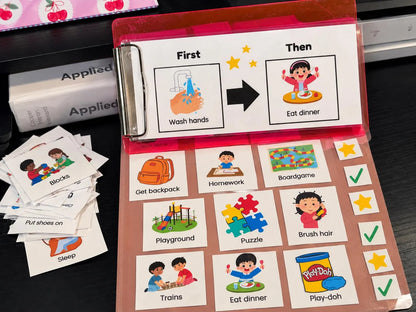 First Then Visual Board for Kids  Visual Support for Routines & Transitions